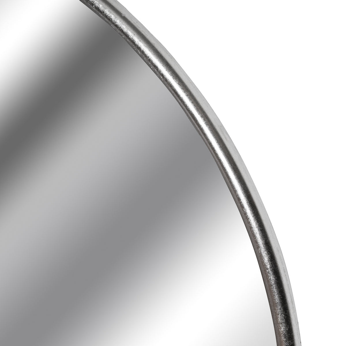 Silver Foil Large Circular Metal Wall Mirror by Hill Interiors - image 2