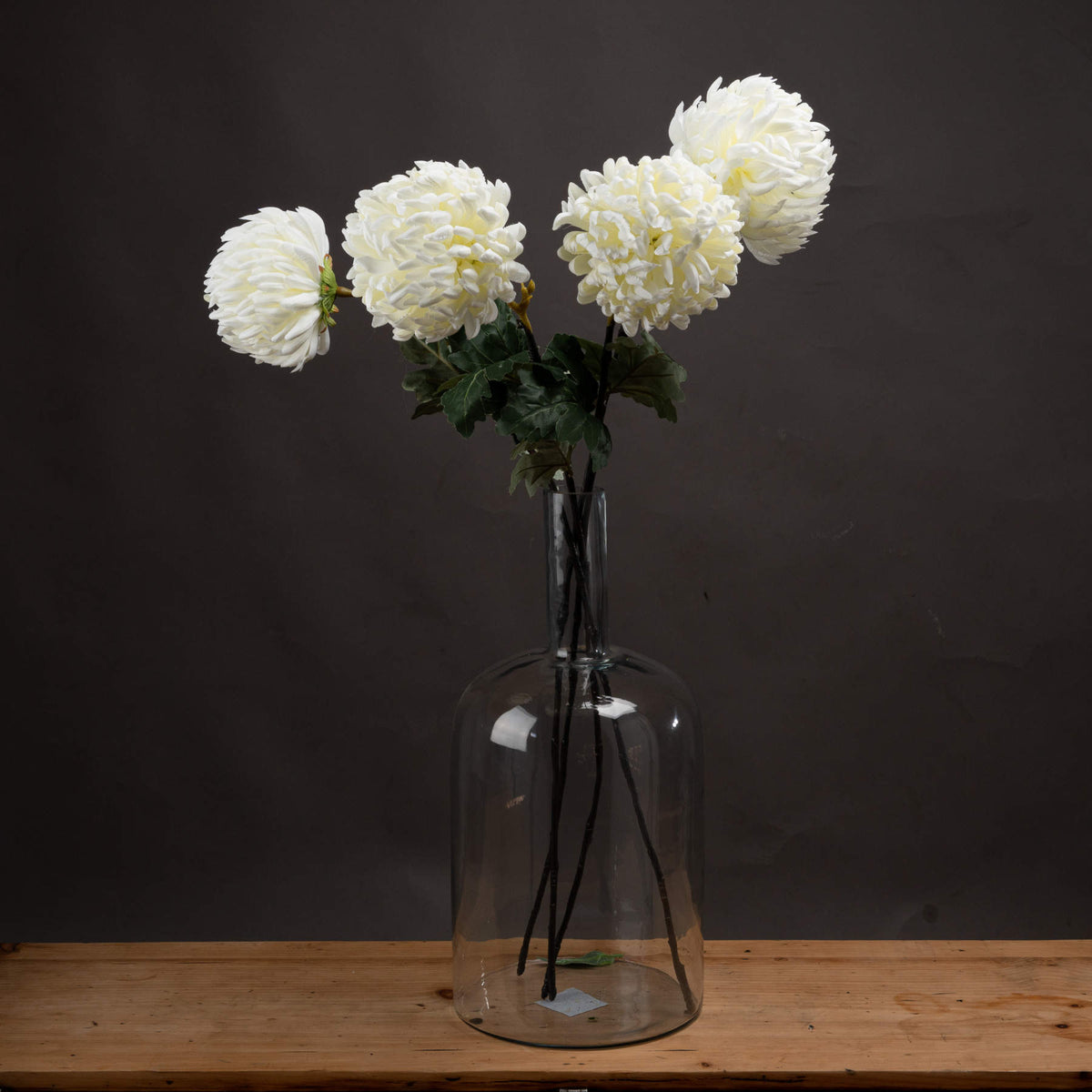 Large White Chrysanthemum by Hill Interiors