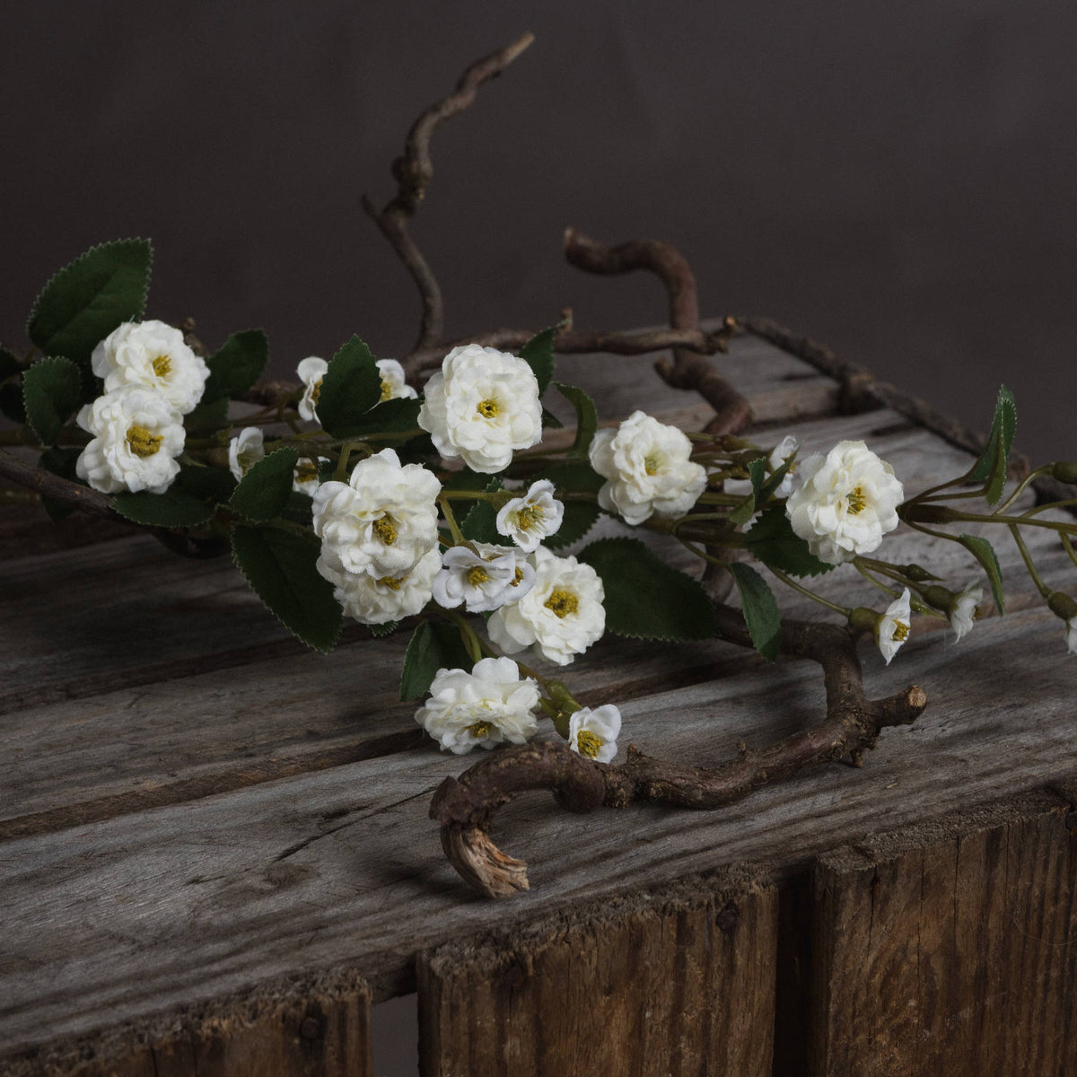 White Wild Meadow Rose by Hill Interiors - image 3
