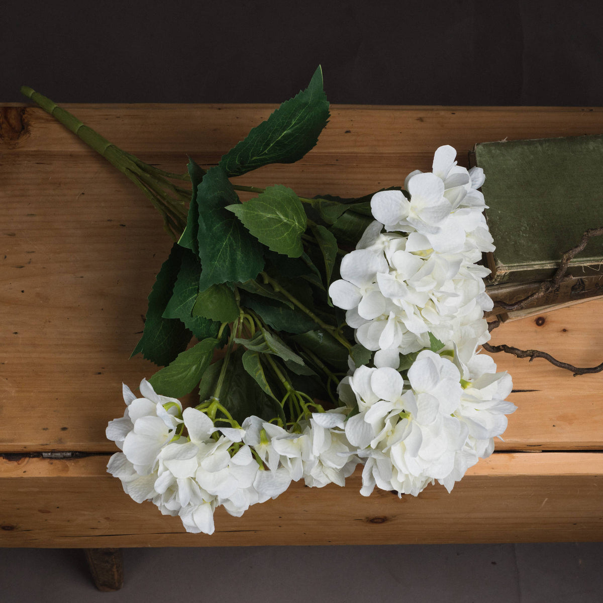 White Hydrangea Bouquet by Hill Interiors - image 2