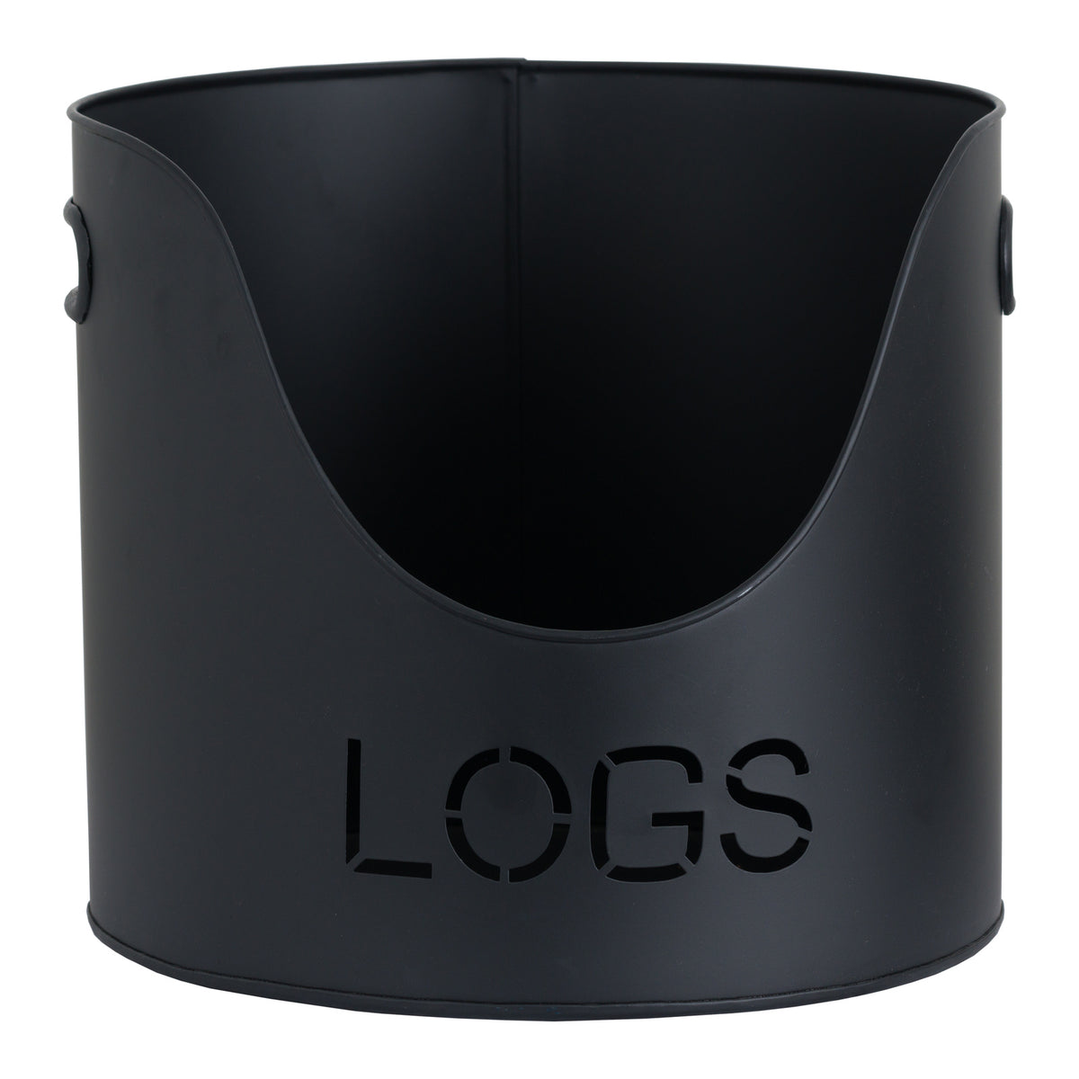 Black Finish Logs And Kindling Buckets & Matchstick Holder by Hill Interiors - image 3