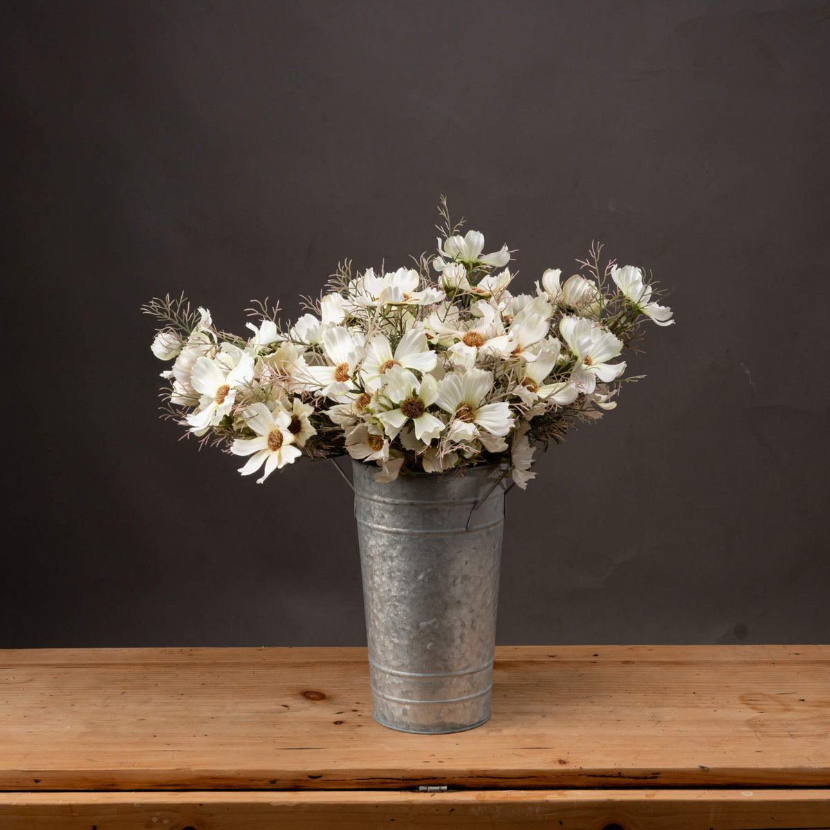 Cream Cosmos Spray by Hill Interiors