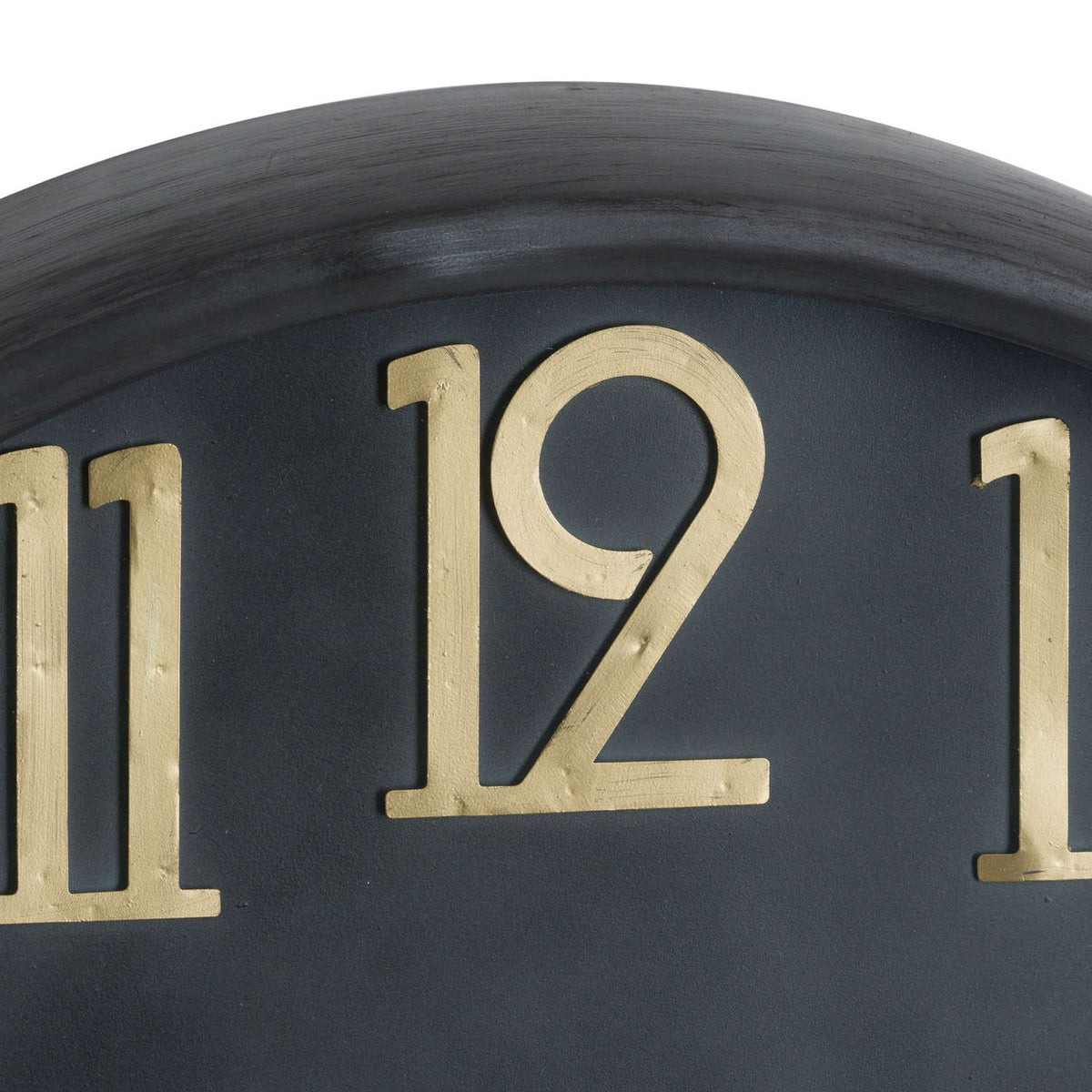 Soho Brass And Black Large Clock by Hill Interiors - image 2