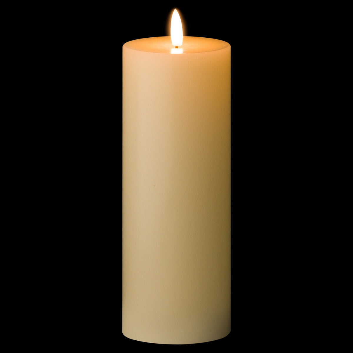 Luxe Collection Natural Glow 3 x 8 LED Cream Wax Candle by Hill Interiors - image 2