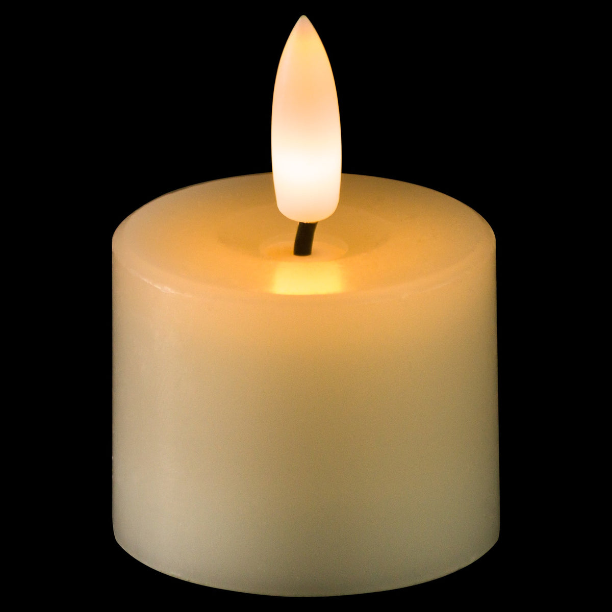 Luxe Collection Set Of 6 Natural Glow Led Tealight Candles by Hill Interiors - image 4