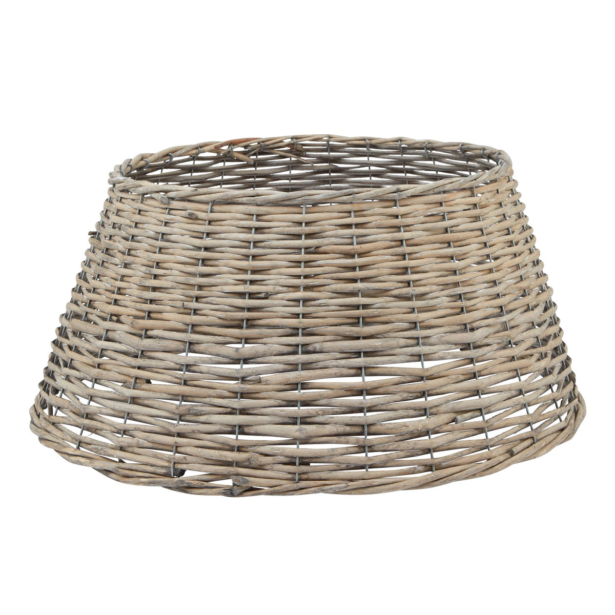 Wicker Tree Skirt by Hill Interiors