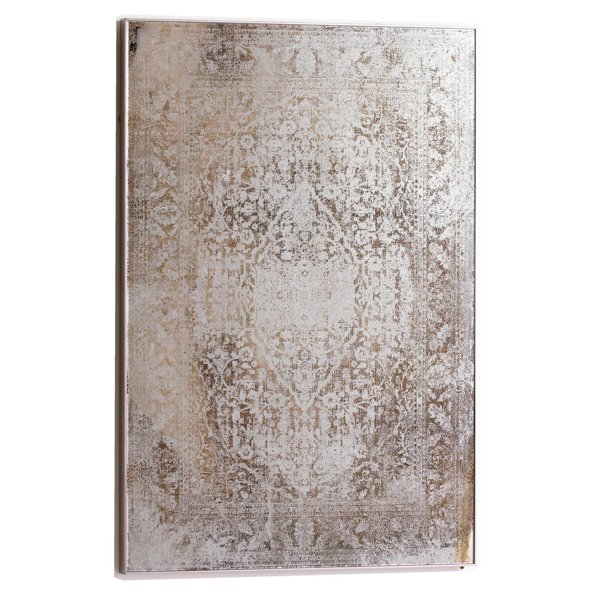 Antique Etched foxed Wall Art Mirror by Hill Interiors