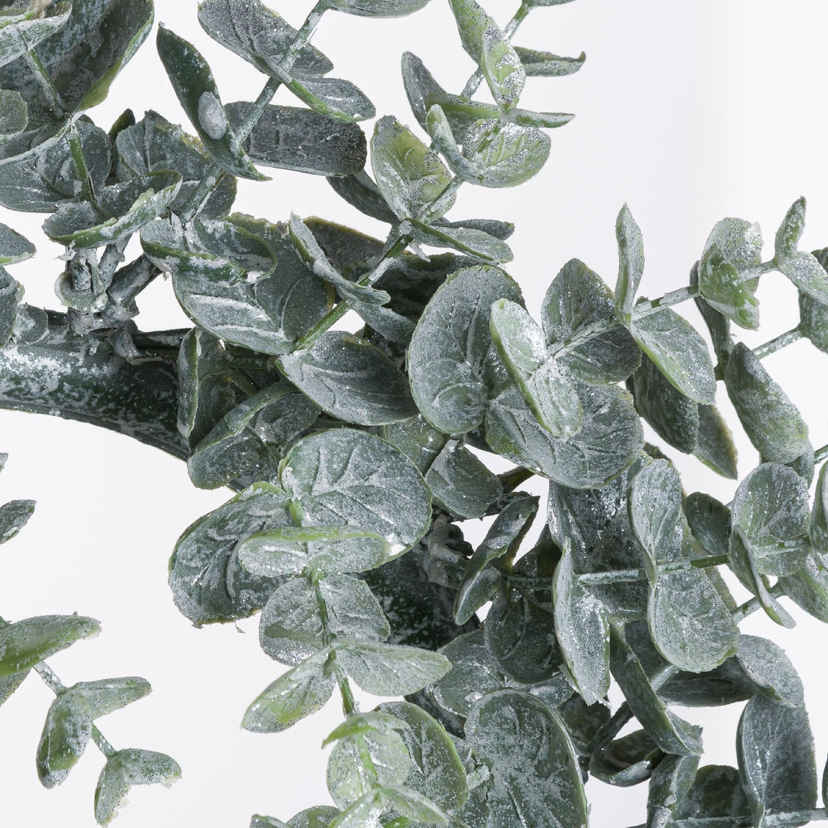 Large Frosted Eucalyptus Candle Wreath by Hill Interiors - image 2
