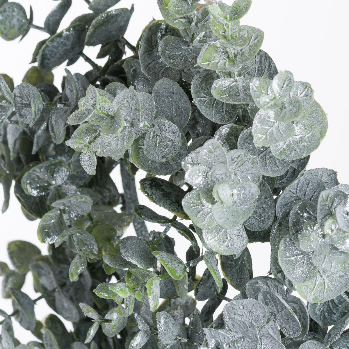 Medium Frosted Eucalyptus Candle Wreath by Hill Interiors - image 2