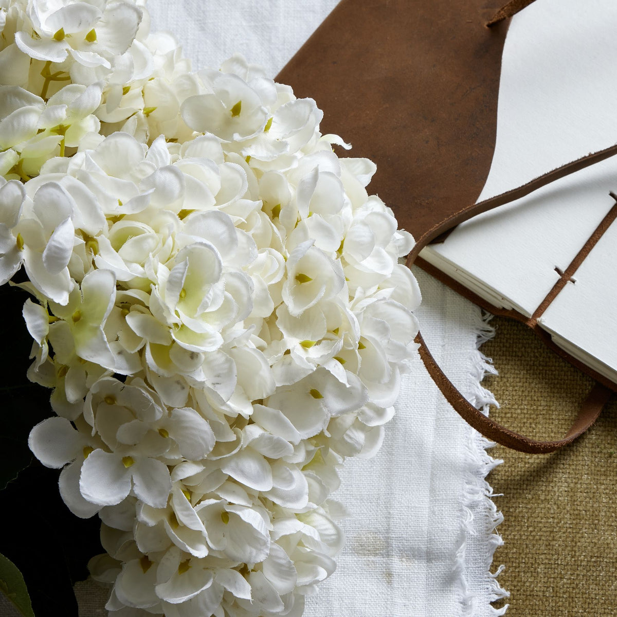 White Hydrangea Bunch by SEDERVA - image 2