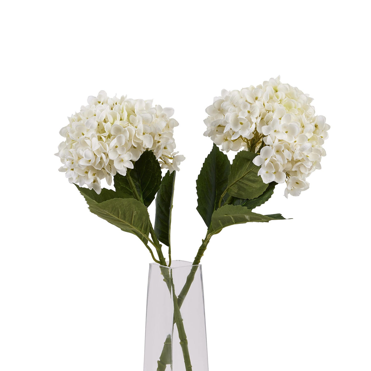 White Hydrangea Stem by Hill Interiors - image 5