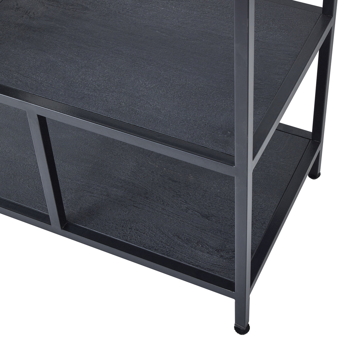 Large Black Multi Shelf Unit by Hill Interiors - image 4