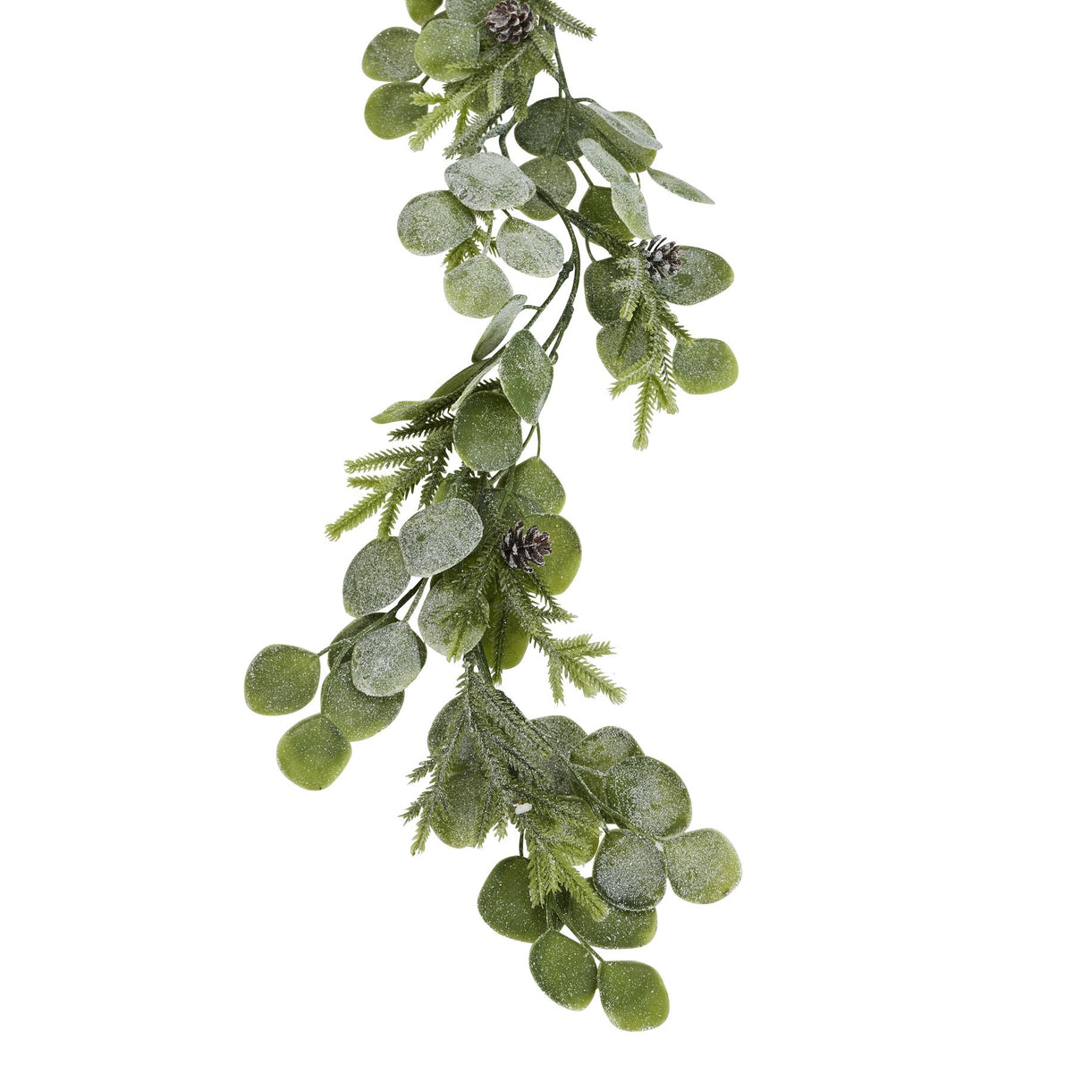 Frosted Pine And Eucalyptus Garland by Hill Interiors - image 2