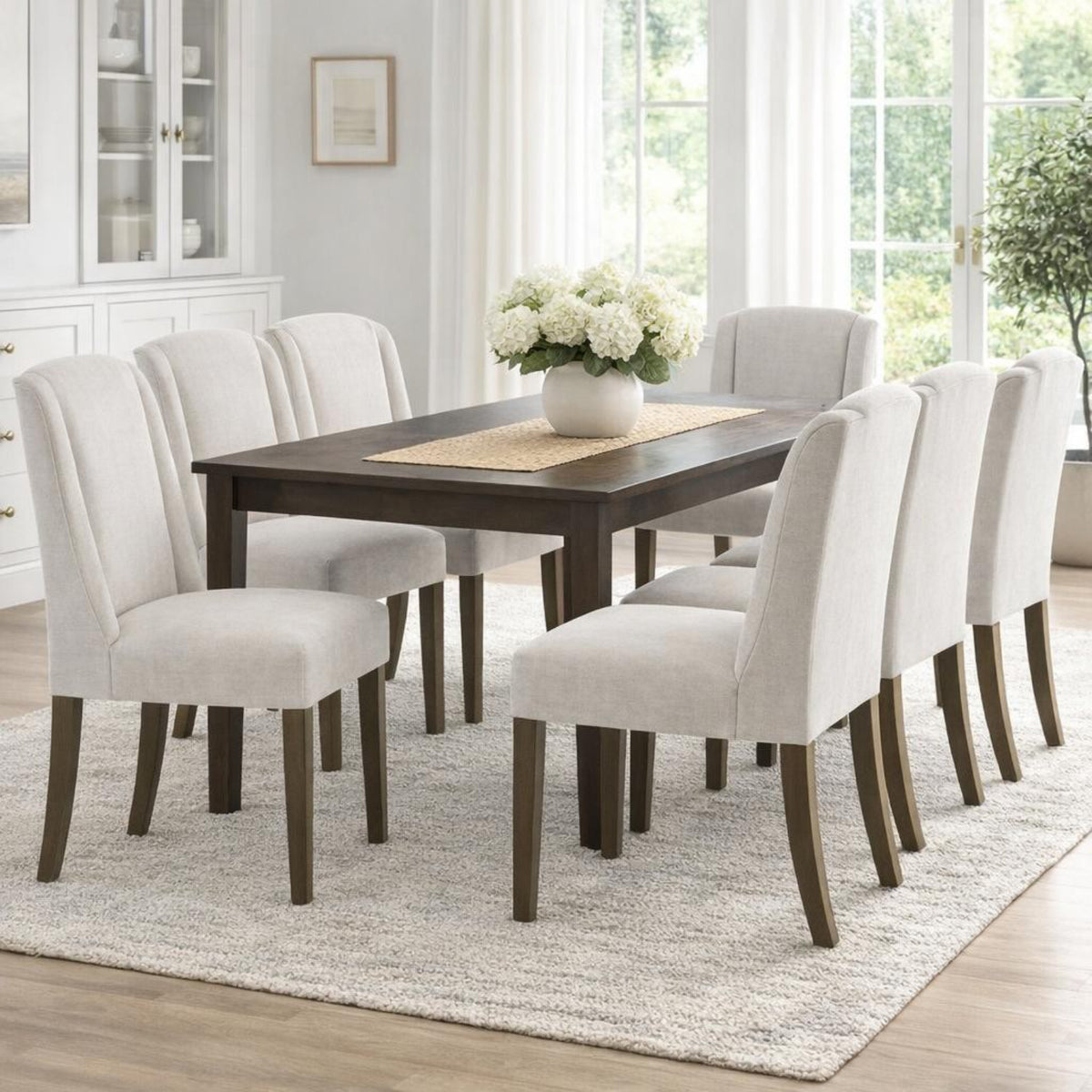 Compton Grey Dining Chair by Hill Interiors