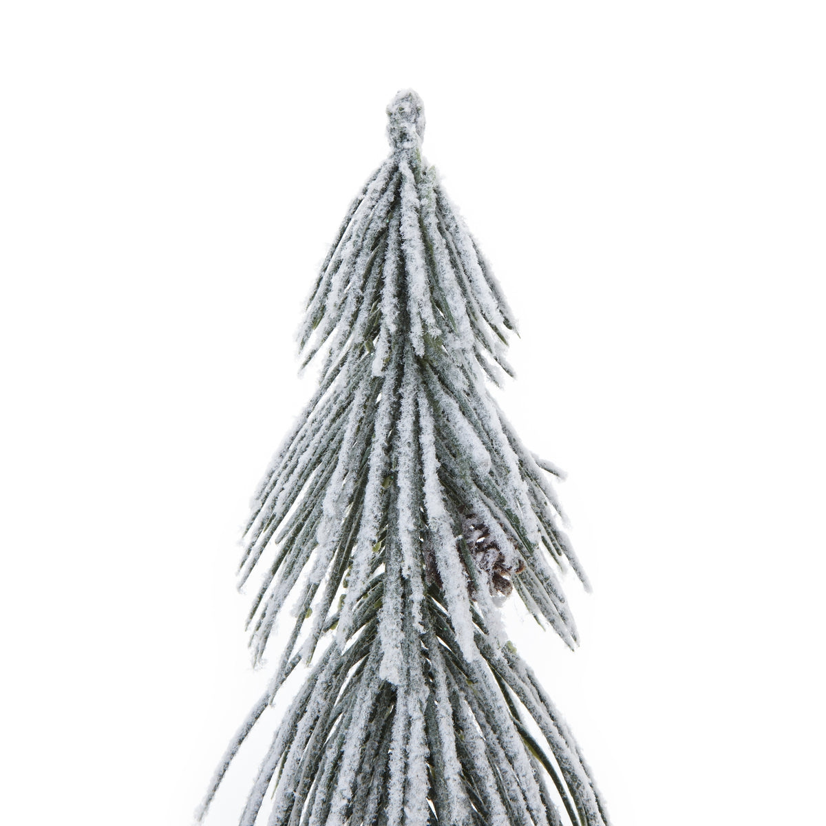 Small Snowy Tree In Wood Log by Hill Interiors - image 2