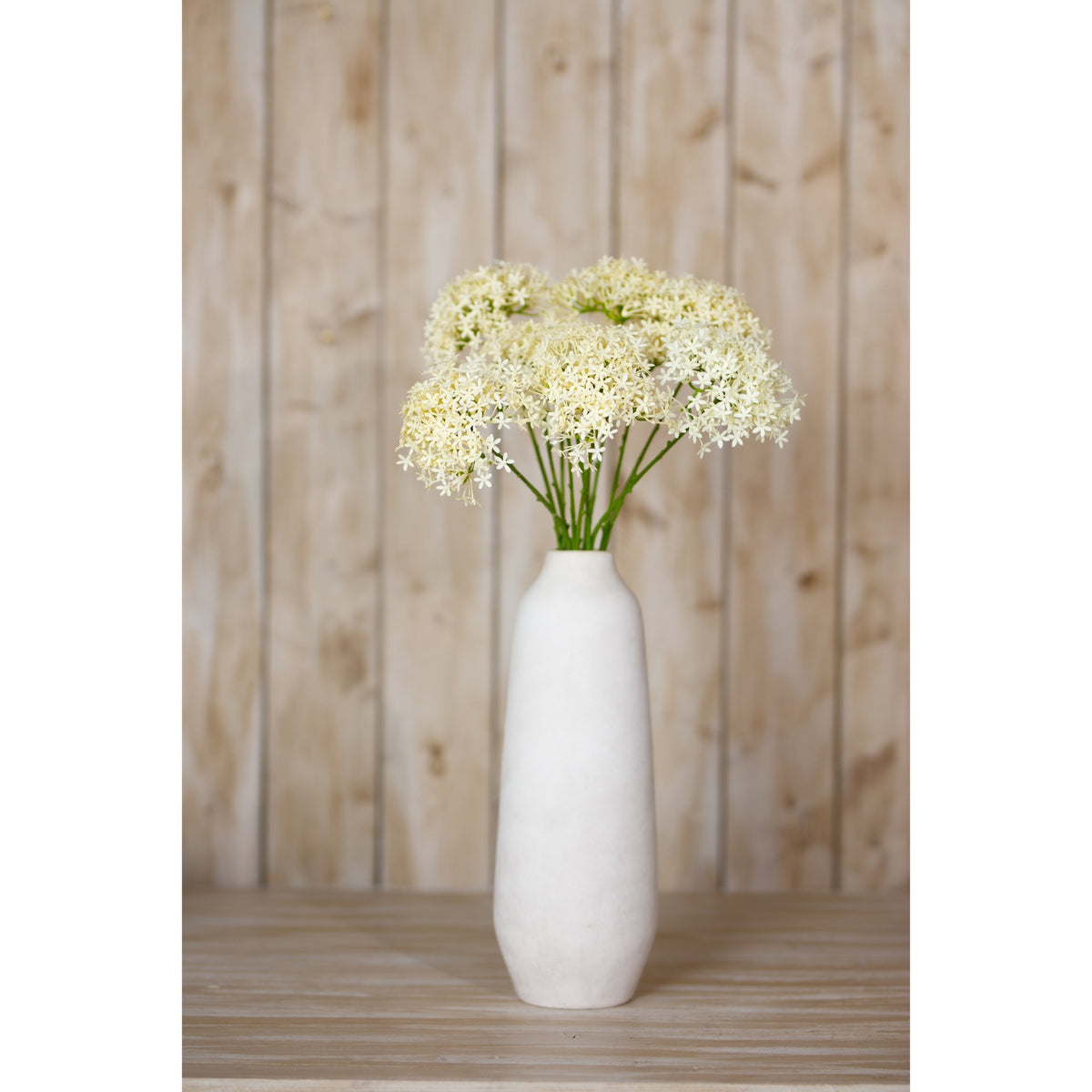 Three Head Cream Allium Spray by Hill Interiors - image 4