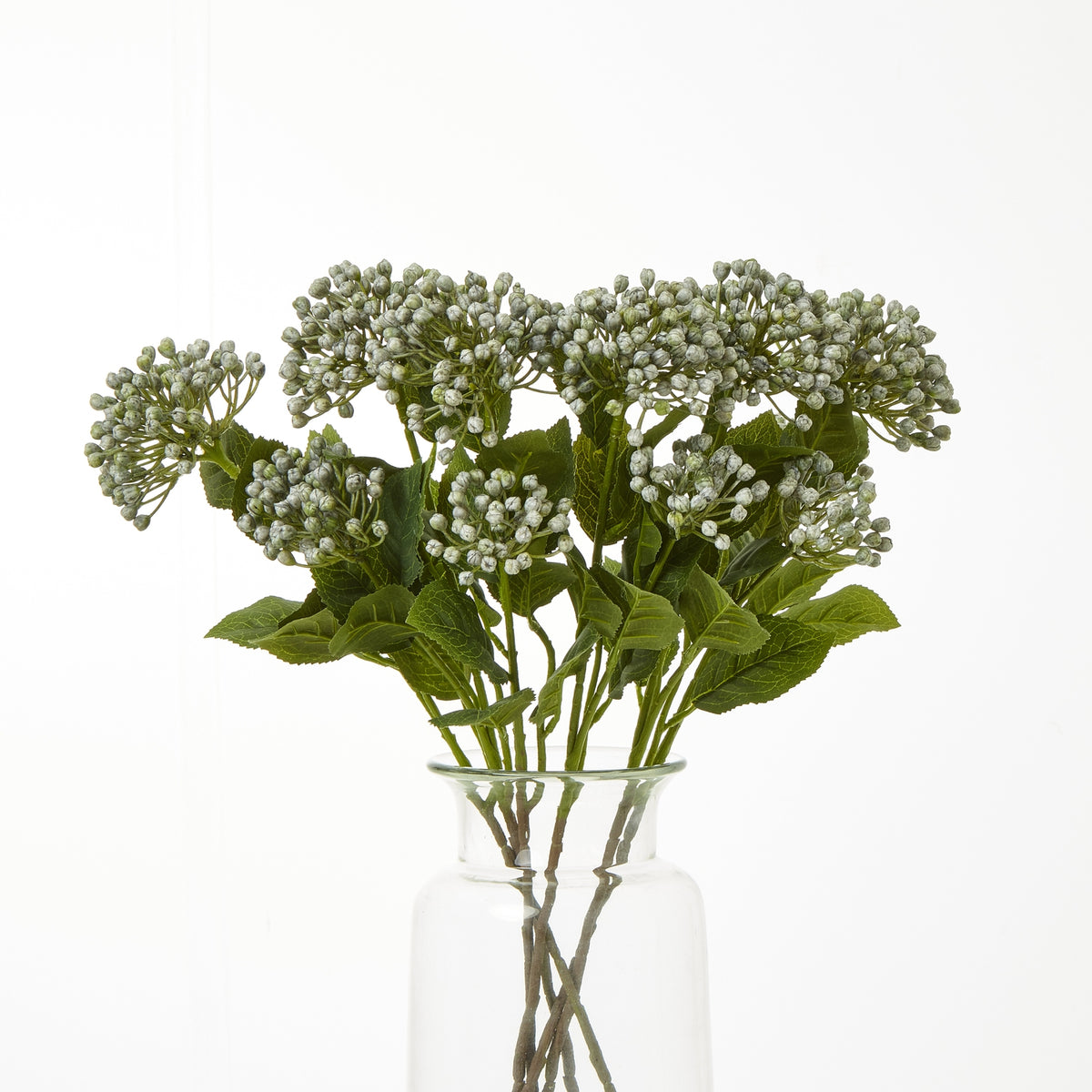 Blue Budding Hydrangea Spray by Hill Interiors - image 3