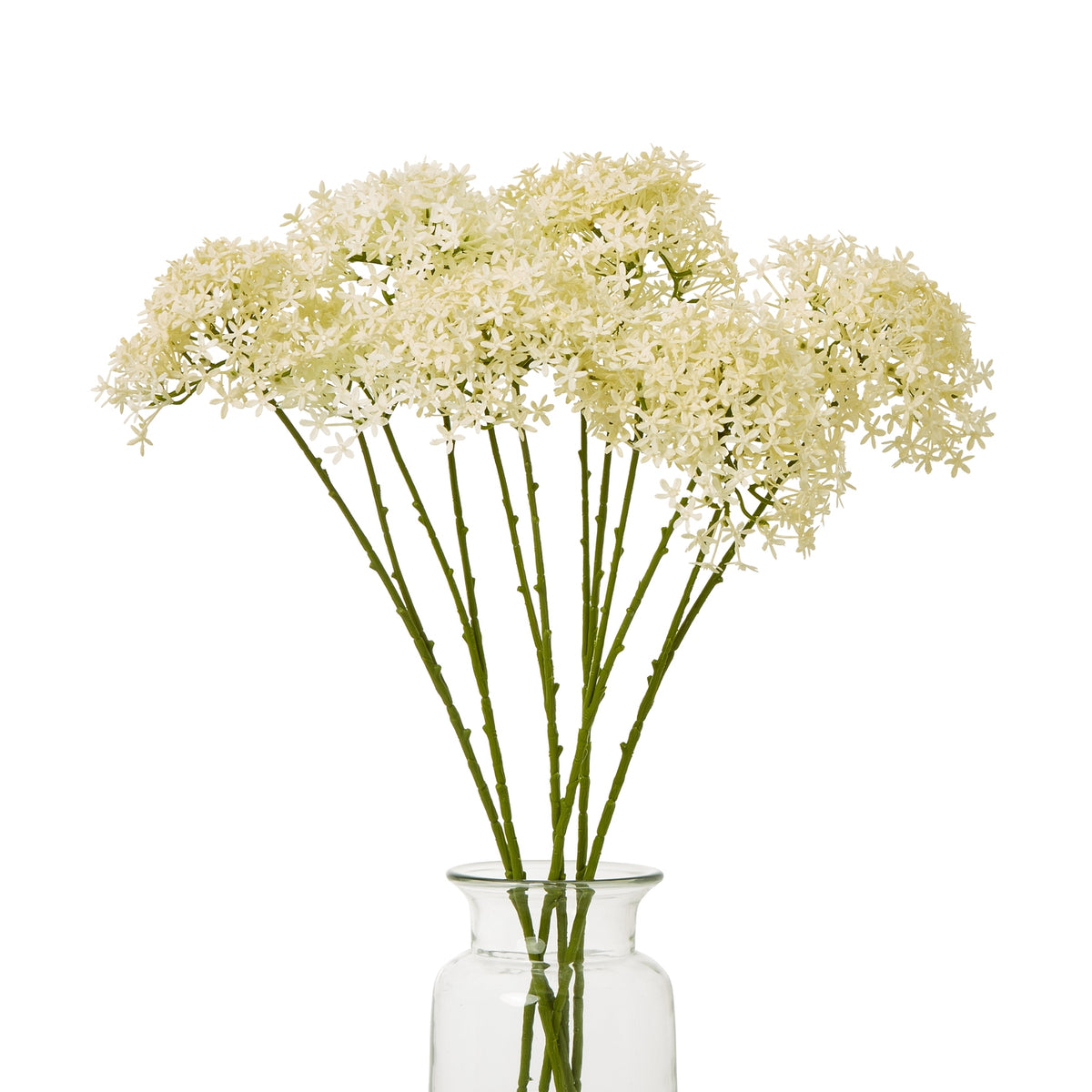 Cream Crown Hydrangea Stem by Hill Interiors - image 3