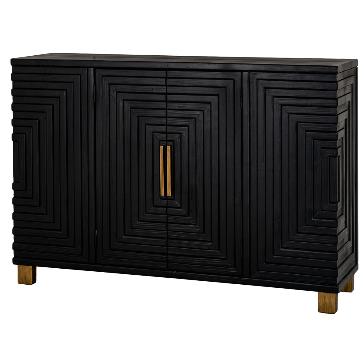 Lennox Black 2 Door Sideboard by Hill Interiors - image 2