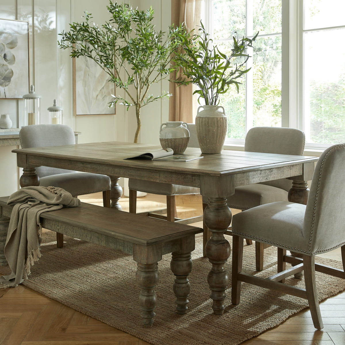 The Rutland Collection Rectangular Dining table by SEDERVA