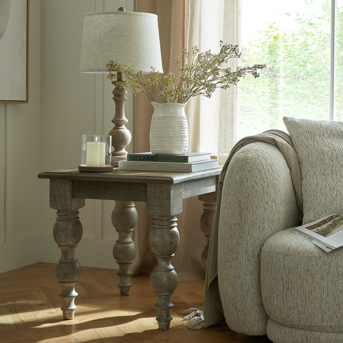 The Rutland Collection Side Table by Hill Interiors
