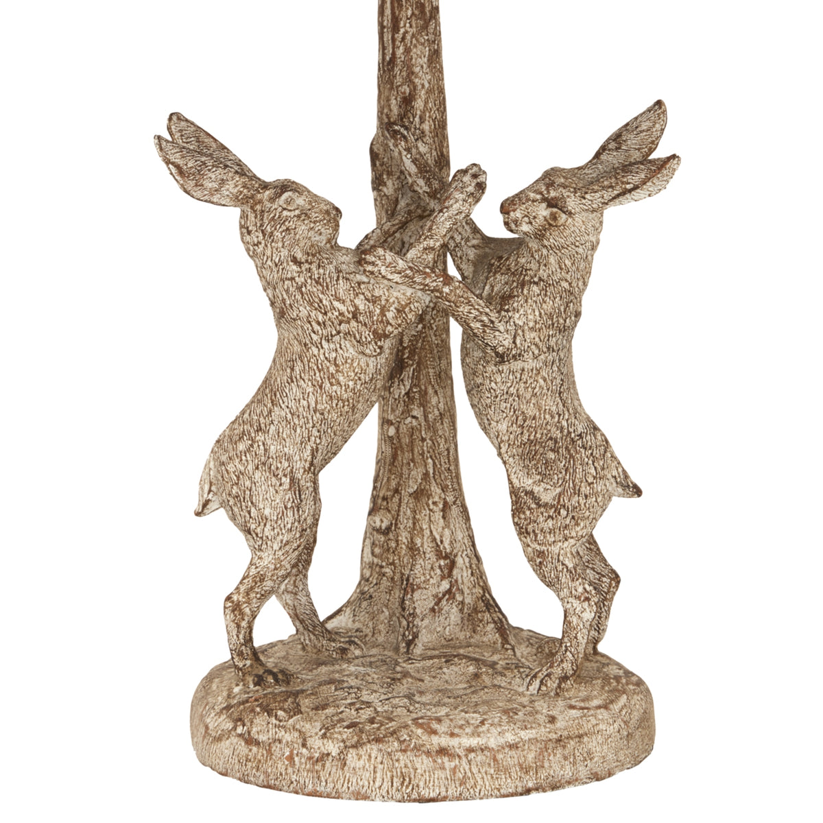 Stonewashed Marching Hares Lamp With Linen Shade by Hill Interiors - image 2