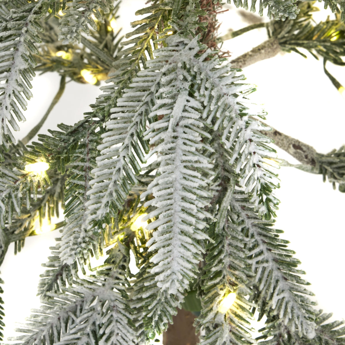 Medium Snowy Woodland Pre-Lit 200 Led Christmas Tree by Hill Interiors - image 3