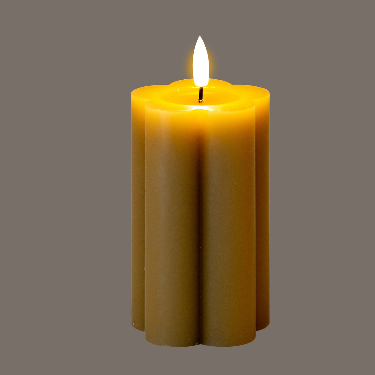 Luxe Collection Natural Glow 2.75x5 Stone LED Candle by Hill Interiors - image 2