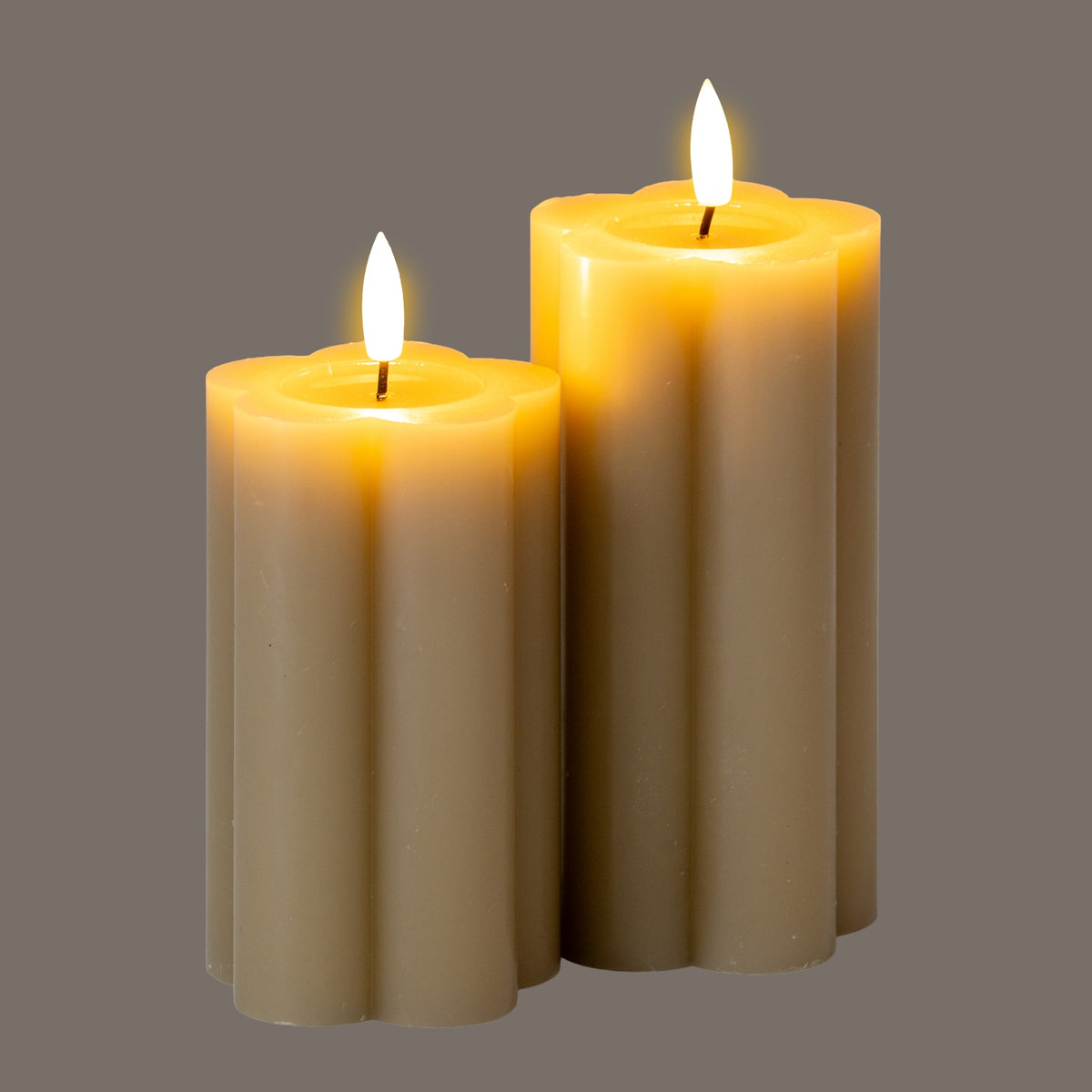 Luxe Collection Natural Glow 2.75x6 Stone LED Candle by Hill Interiors - image 4