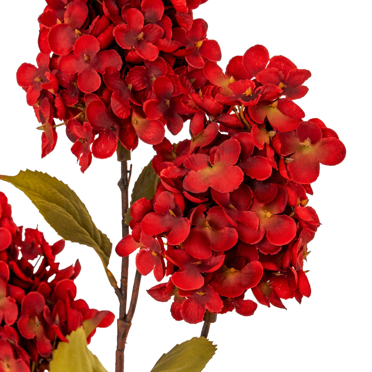 Dark Red Spear Hydrangea Spray by Hill Interiors - image 5