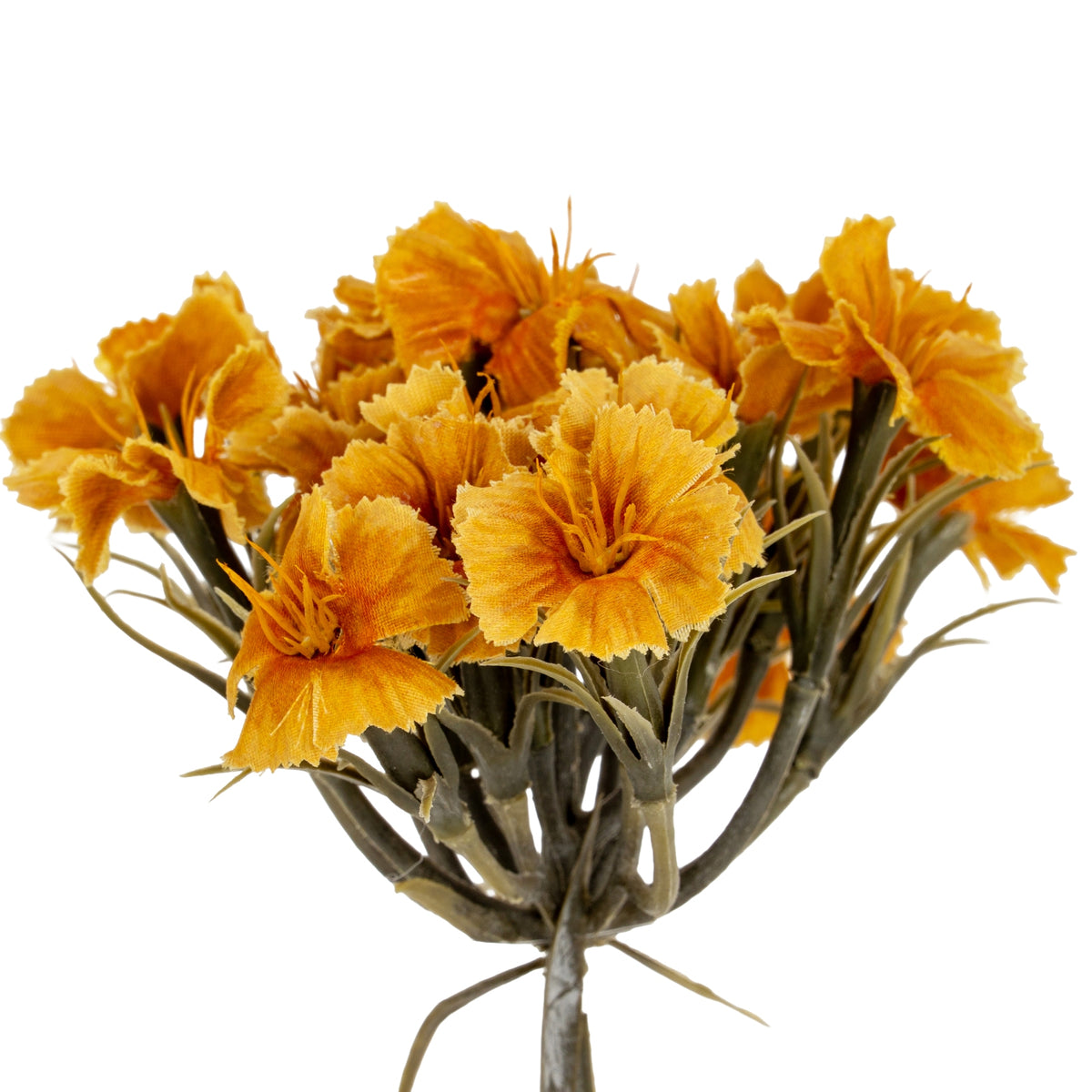 Yellow Dianthus Spray by Hill Interiors