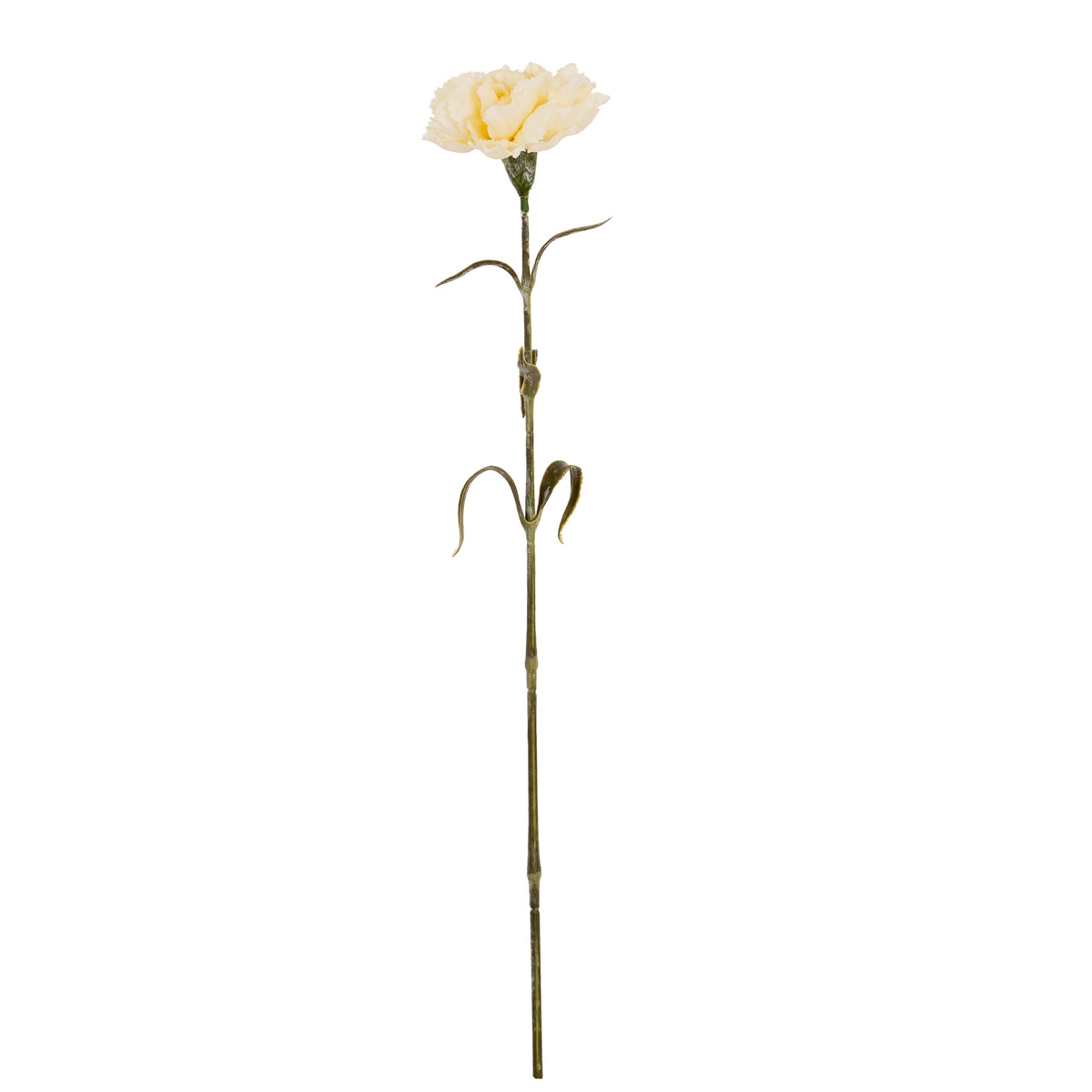 Cream Carnation Stem by Hill Interiors - image 2
