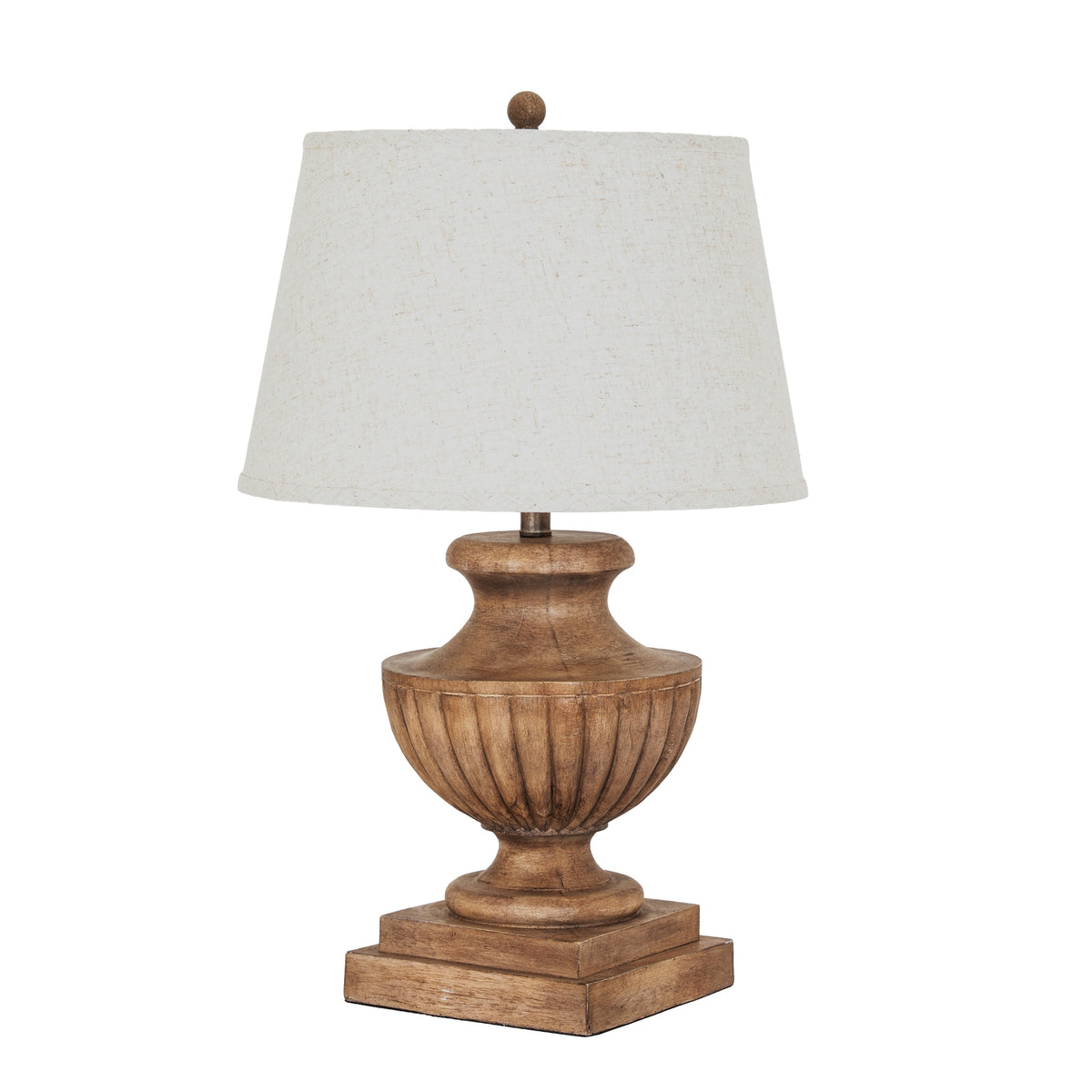 Marbelle Table Lamp With Edged Linen Shade by Hill Interiors - image 2