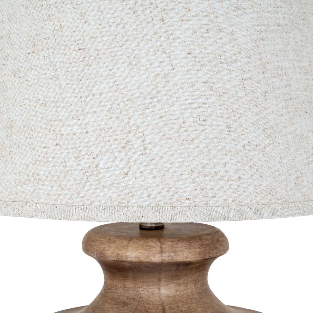 Marbelle Table Lamp With Edged Linen Shade by Hill Interiors - image 4