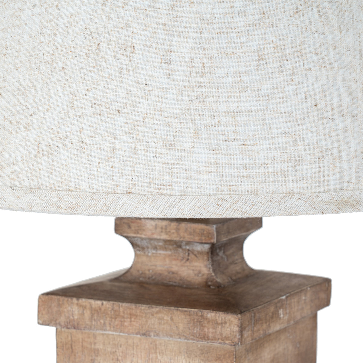 Ravelle Table Lamp With Edged Linen Shade by Hill Interiors - image 3