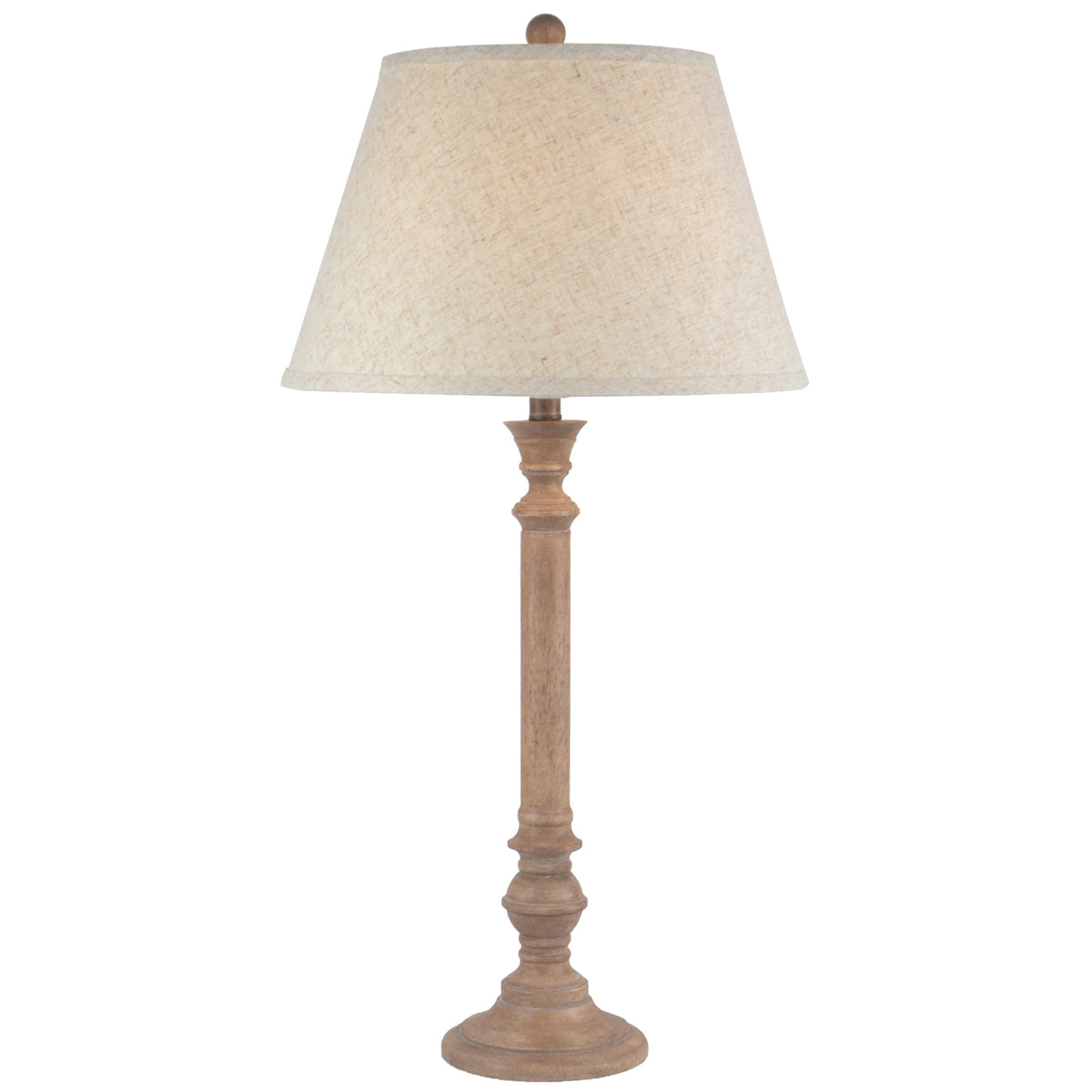 Solenne Table Lamp With Edged Linen Shade by Hill Interiors