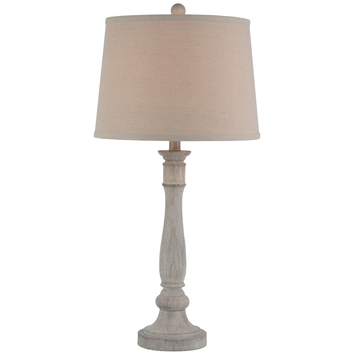 Stella Table Lamp With Linen Shade by Hill Interiors