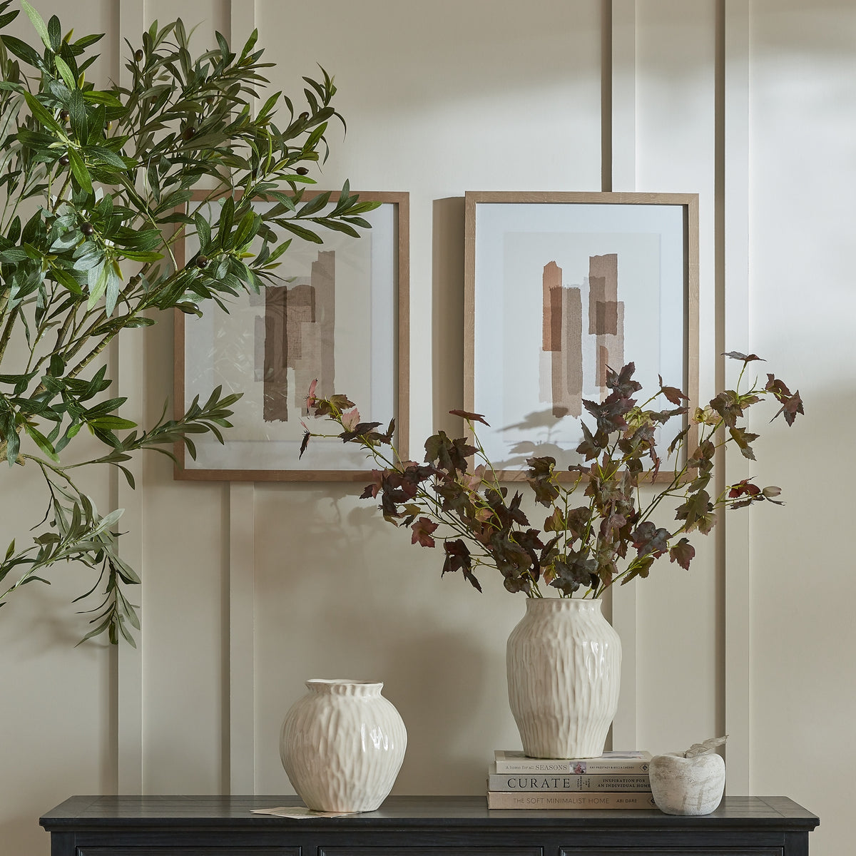 Terran Art Mounted In Wooden Frame by Hill Interiors - image 5