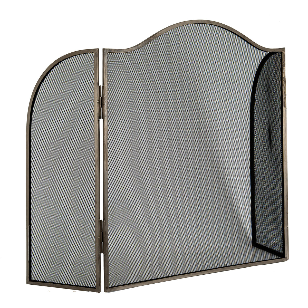 Antiqued Silver Large Fire Screen by Hill Interiors - image 4