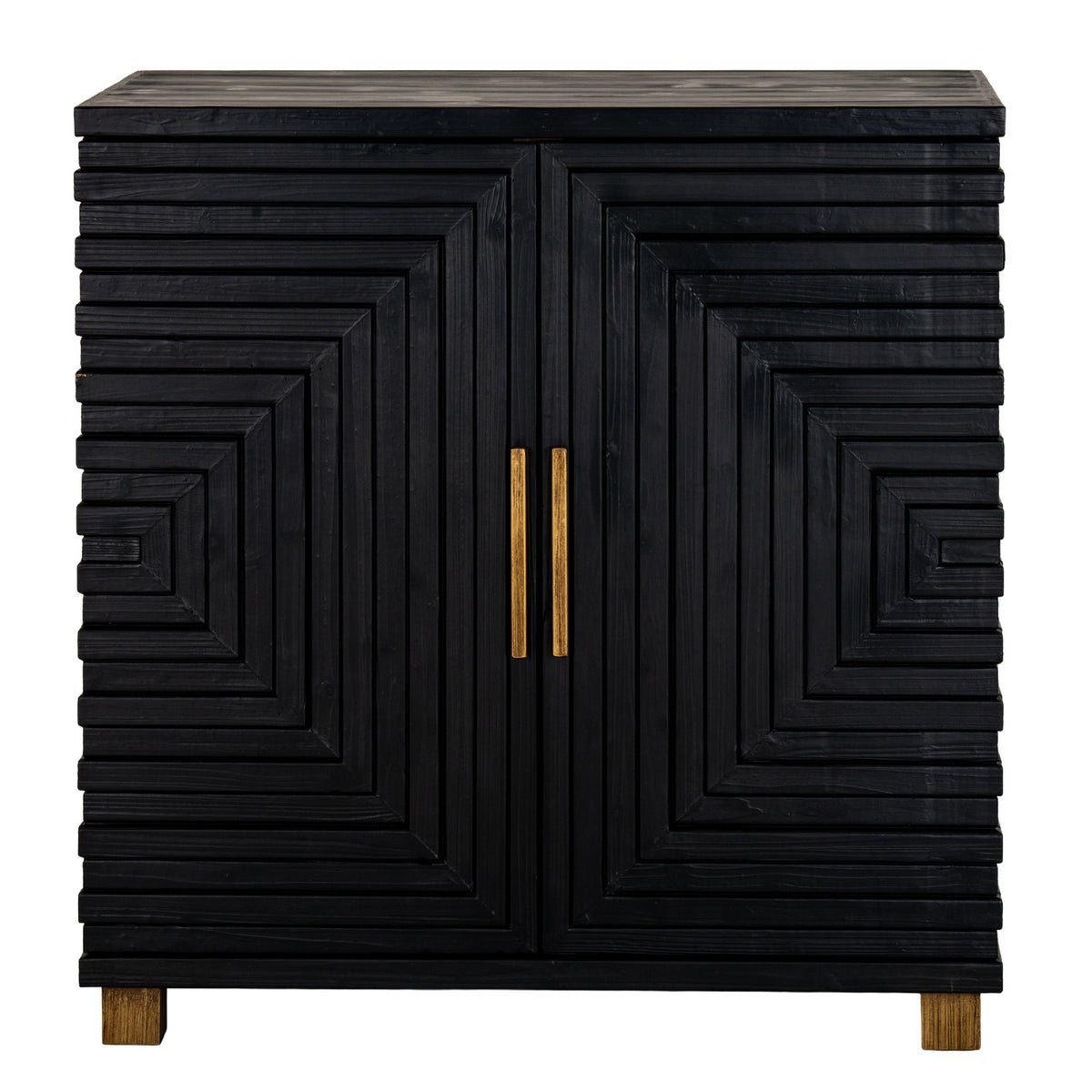 Lennox Black 2 Door Small Sideboard by Hill Interiors - image 3