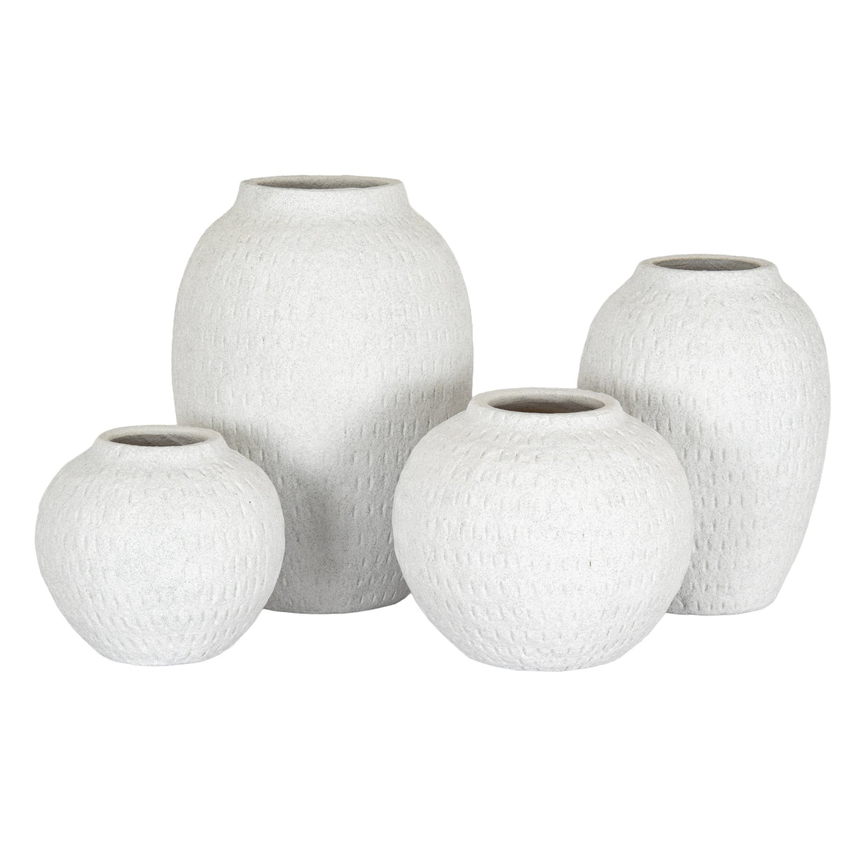 Ashen Large Round Vase by Hill Interiors - image 5