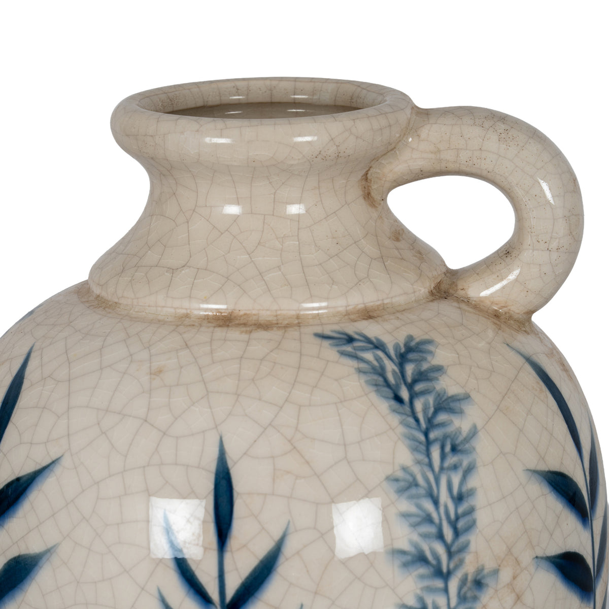 Blue Flora Amphora Jug Vase by Hill Interiors - image 3