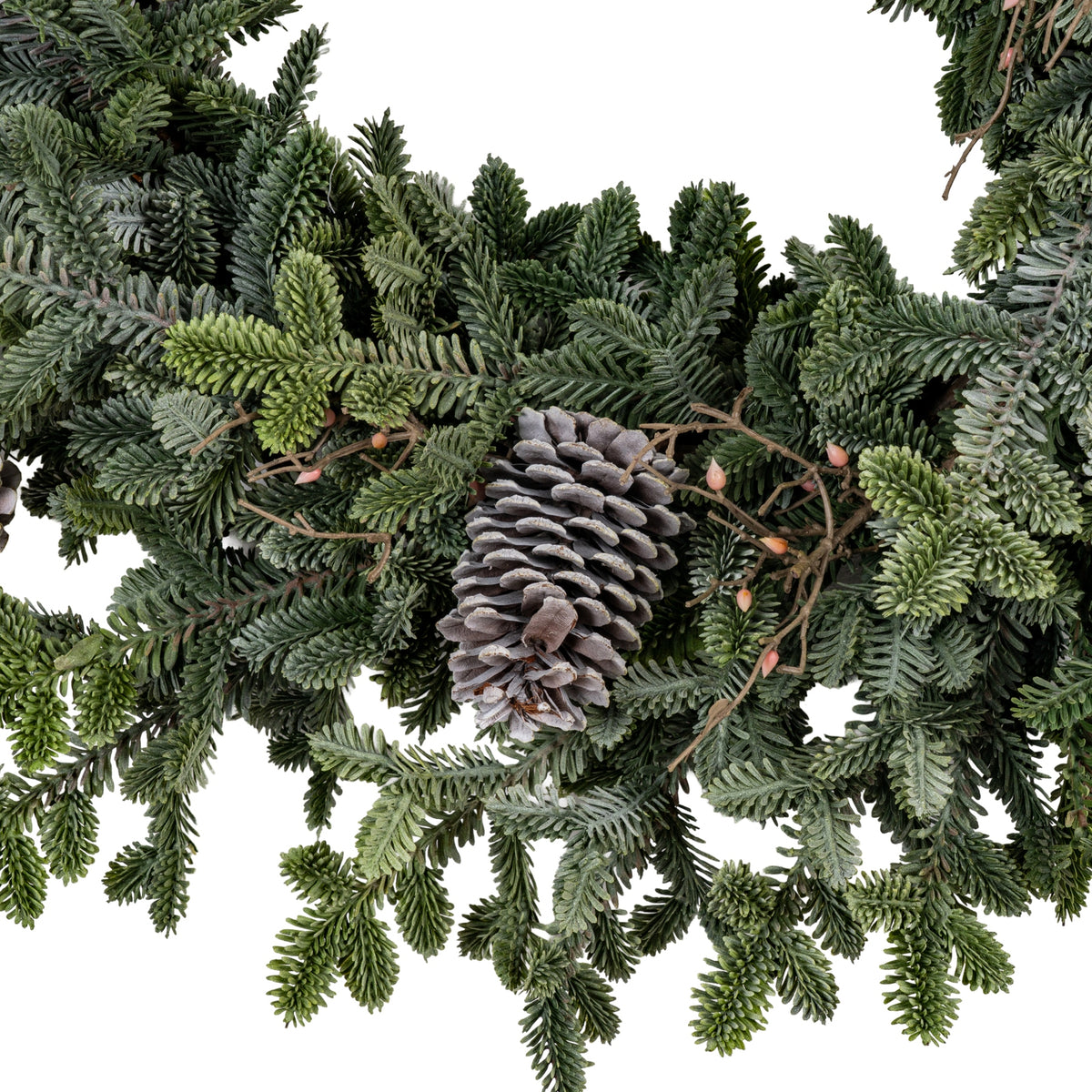 Woodland Pine Wreath With Pinecones by Hill Interiors - image 2