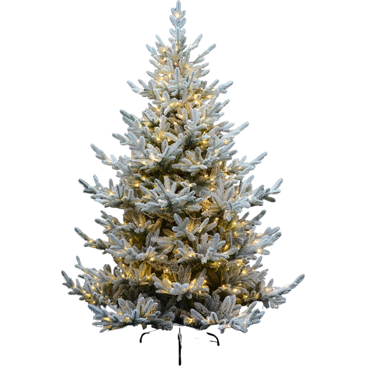 Snowy Spruce 7Ft Pre Lit 500 Led Christmas Tree by SEDERVA