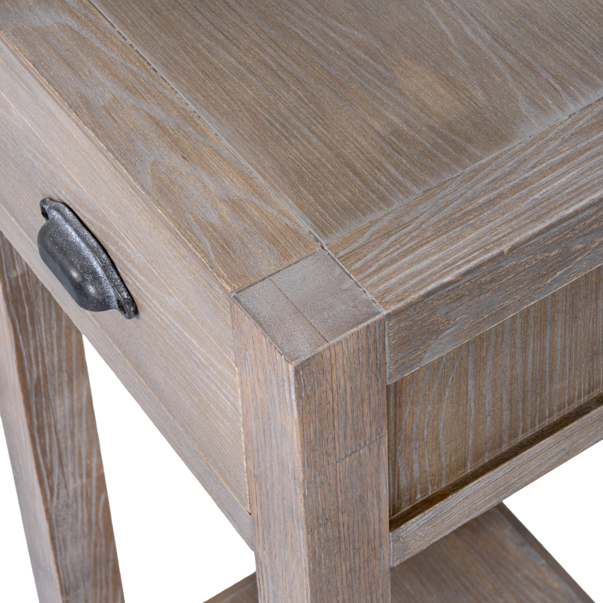 Haldon Collection Small 1 Drawer Lamp Table by Hill Interiors - image 5