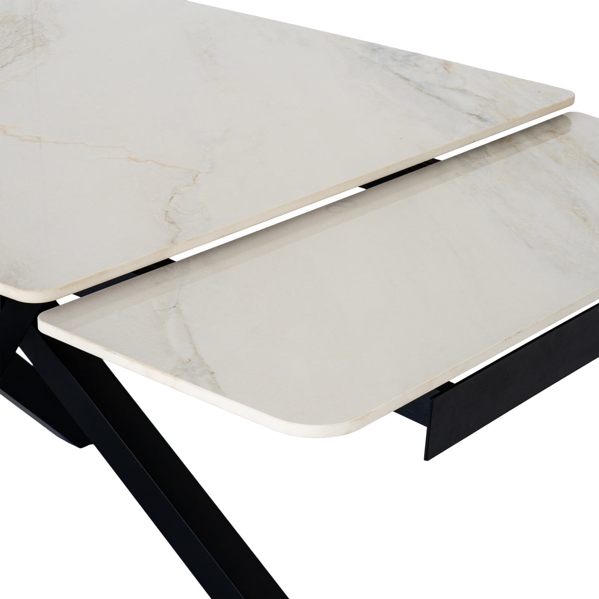 Romanby Stone Extending Dining Table by Hill Interiors - image 5