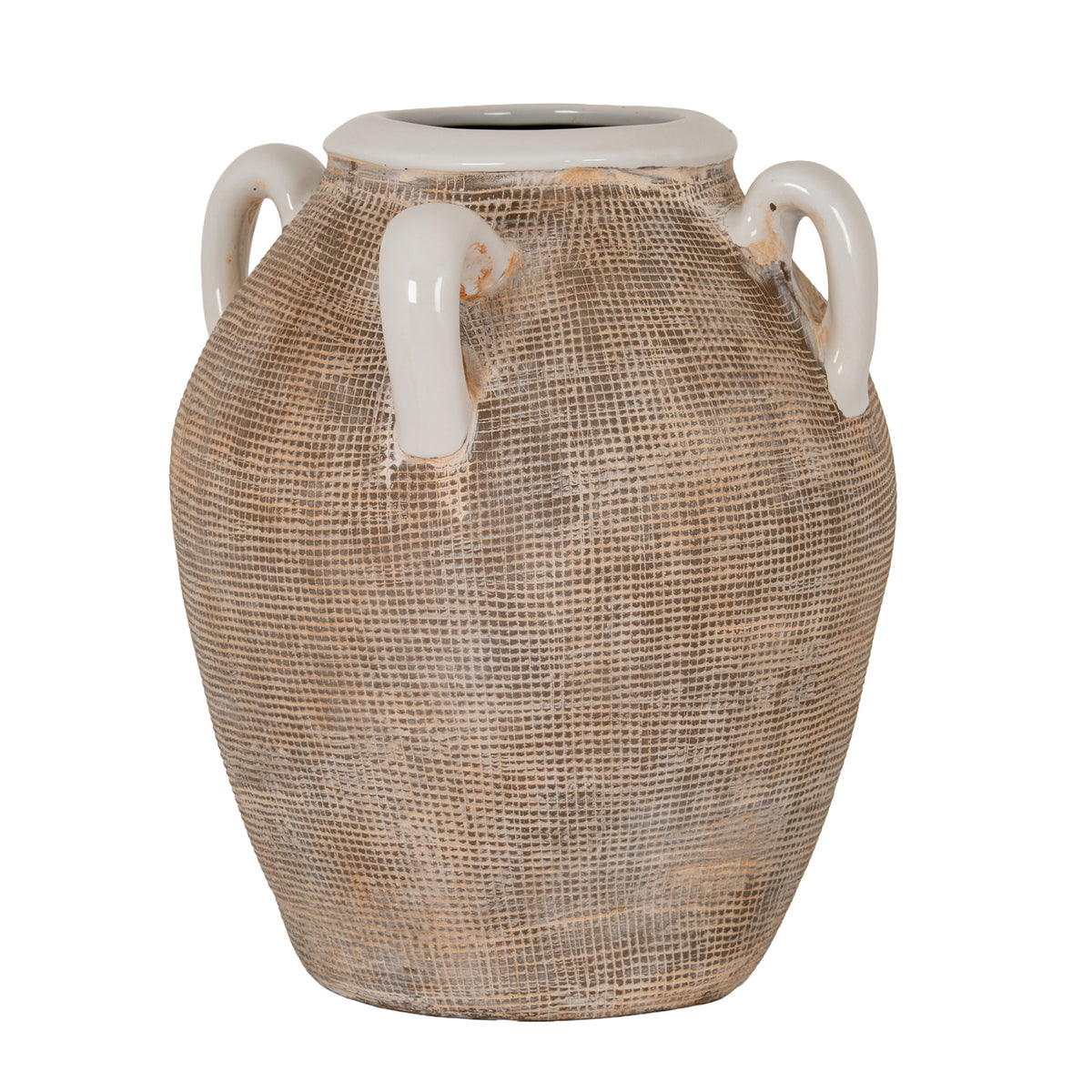 Ostra Medium Ceramic Amphora Vase by Hill Interiors