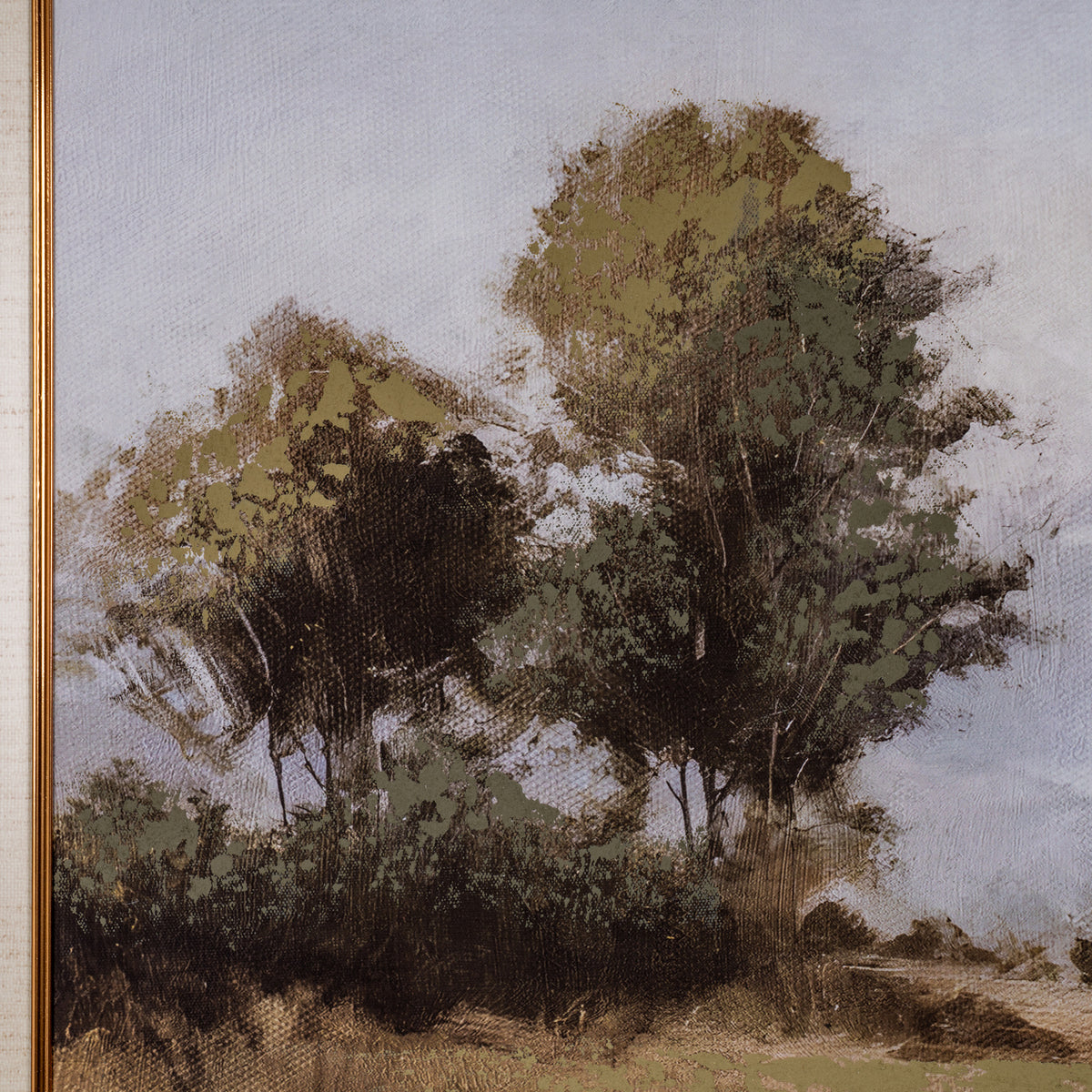 Spring Landscape Hand Painted Canvas in Classic Frame by Hill Interiors - image 5