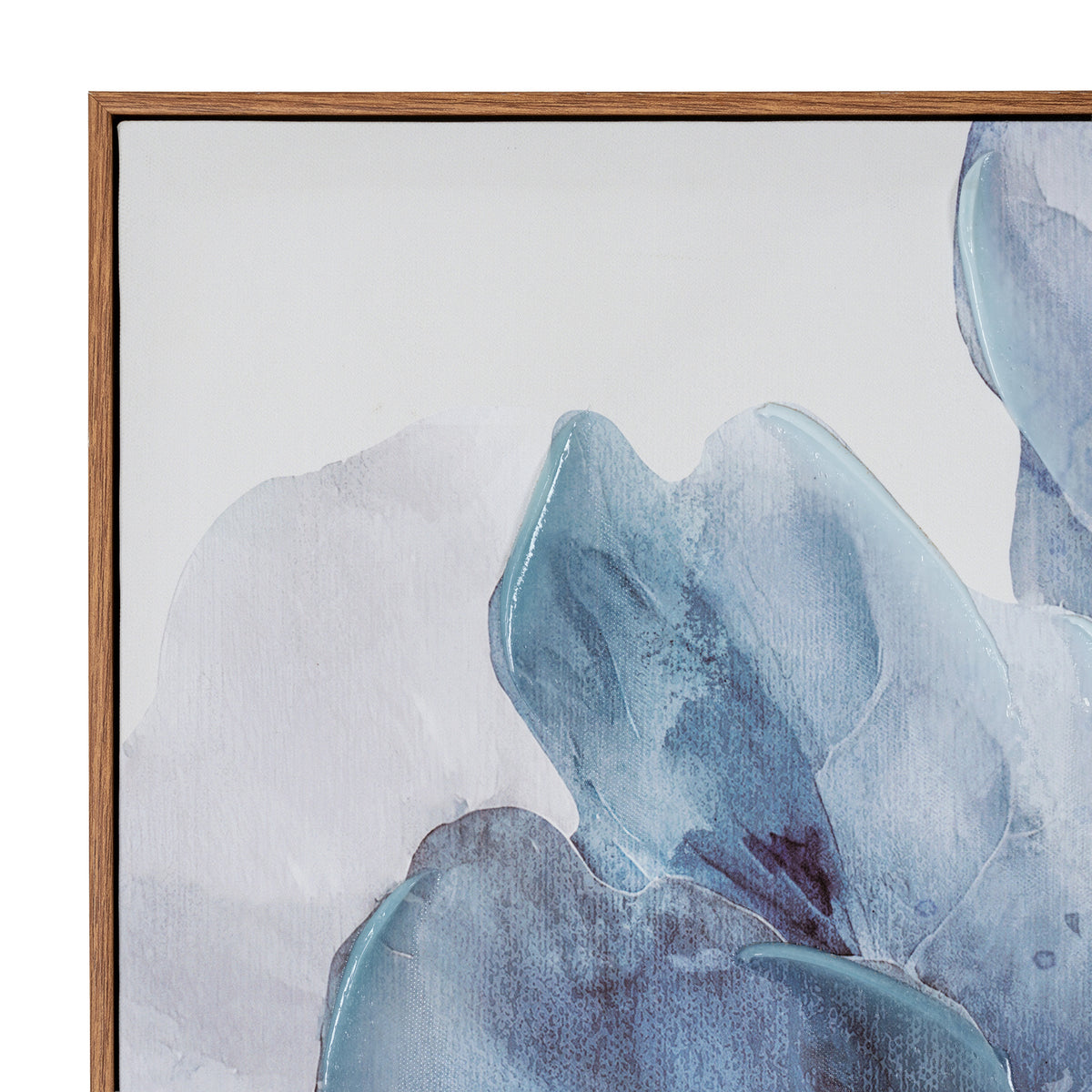 Silva Eucalyptus Hand Painted Canvas in Frame by Hill Interiors - image 4