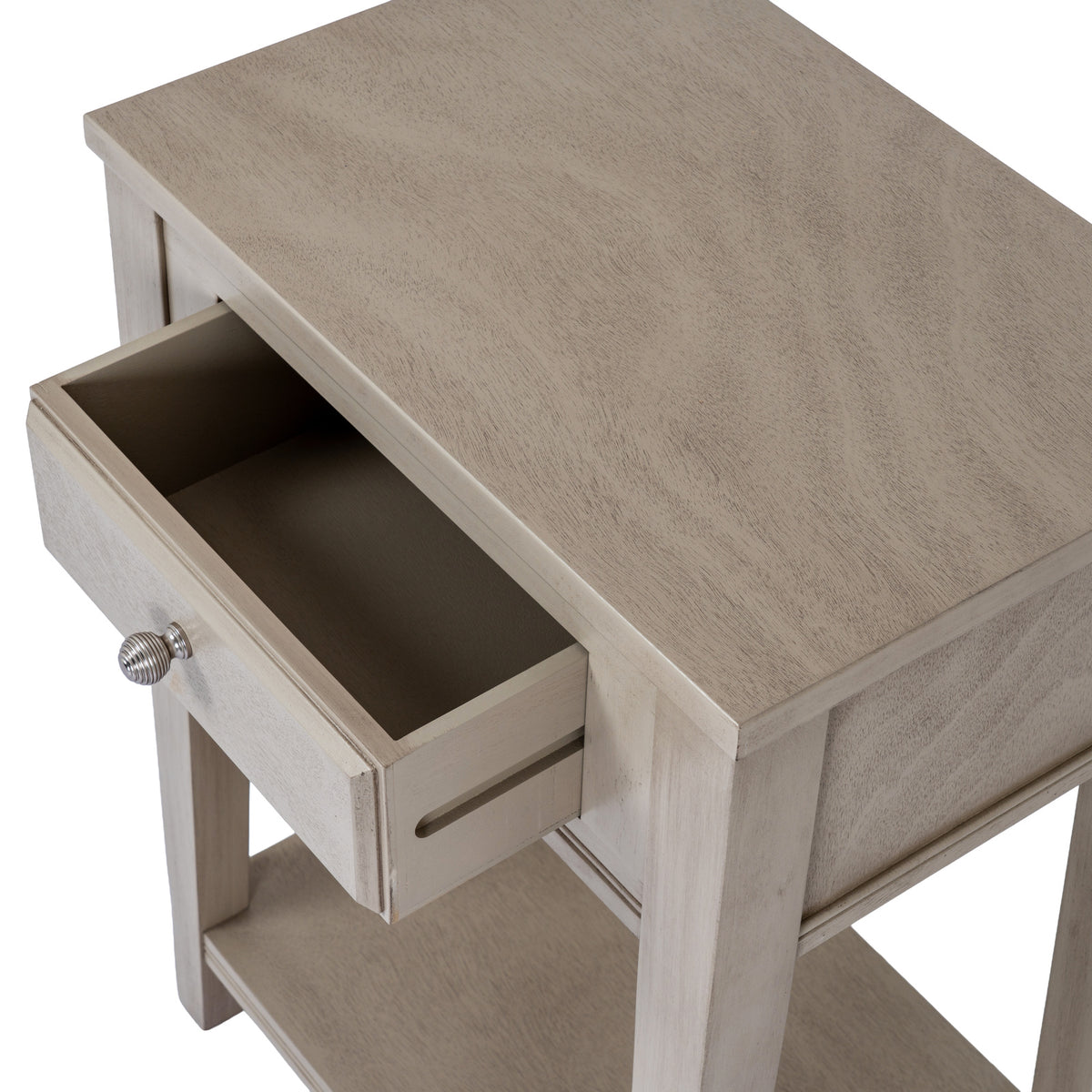 The Emile Collection 1 Drawer Side Table With Shelf by Hill Interiors - image 5